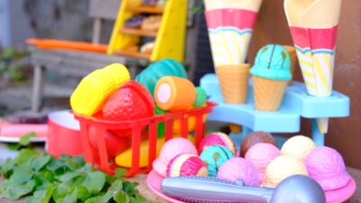 店頭のおもちゃリニューアル!